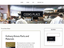 Tablet Screenshot of cooks-place.com